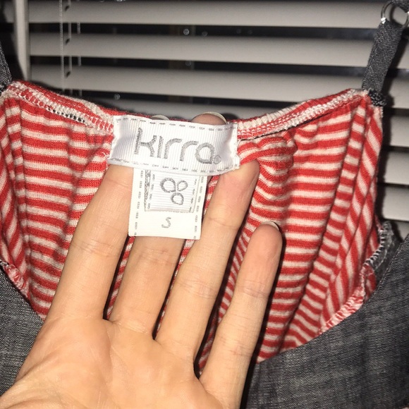 ☀️ Adorable Cropped Striped Kirra Tank Top ☀️ - Picture 4 of 6